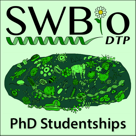 PhD Studentships with the South West Biosciences Doctoral Training Partnership (SWBio DTP)
