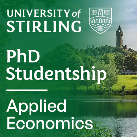PhD Studentship in Applied Economics