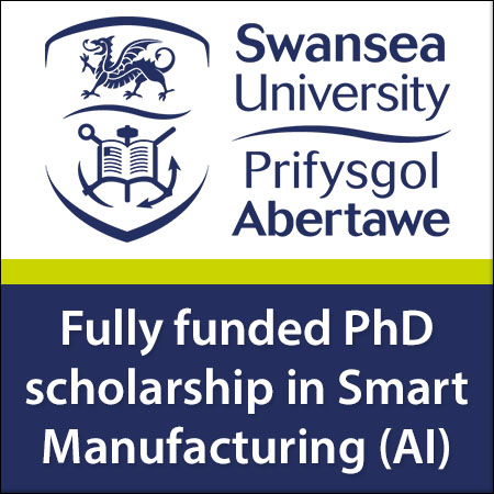 Fully Funded Tata Steel PhD Scholarship: Industrial AI: Fusing Remote Sensors and Digital Modelling 
