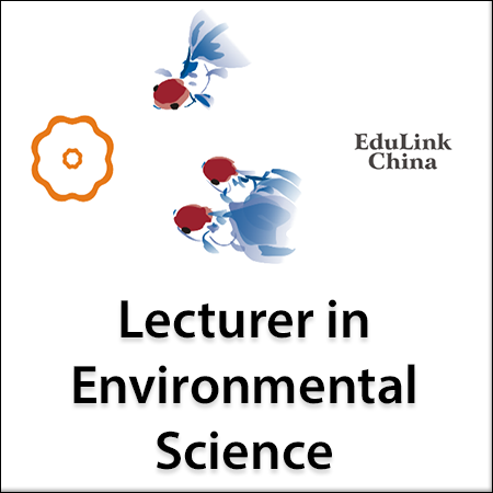 Lecturer in Environmental Science