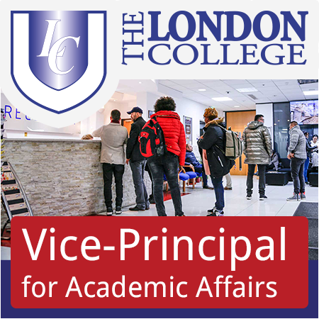 The London College - Vice-Principal for Academic Affairs