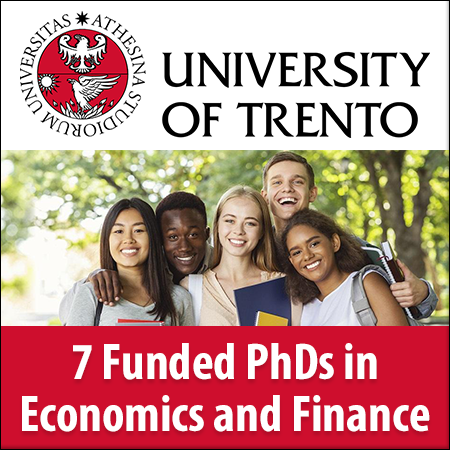 7 Fully Funded PhD Scholarships in Economics and Finance