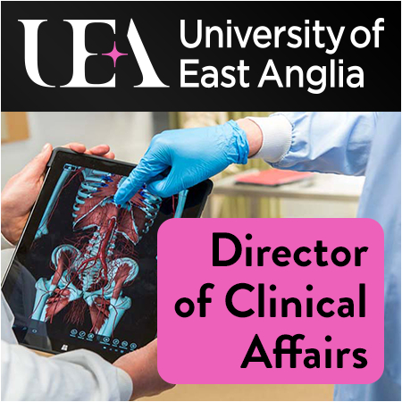 University of East Anglia - Director of Clinical Affairs 