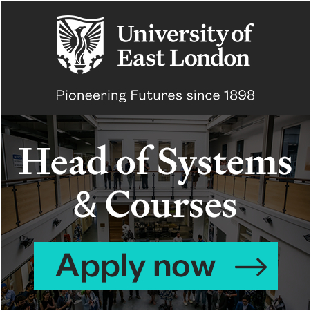 University of East London - Head of Systems & Courses