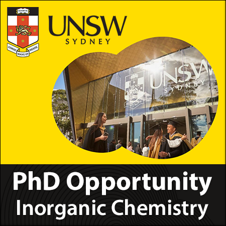 PhD Opportunity in Inorganic Chemistry