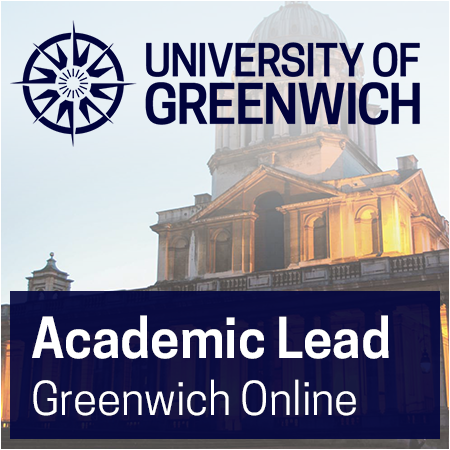 University of Greenwich - Academic Lead (Greenwich Online)
