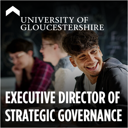 University of Gloucestershire -  Executive Director of Strategic Governance