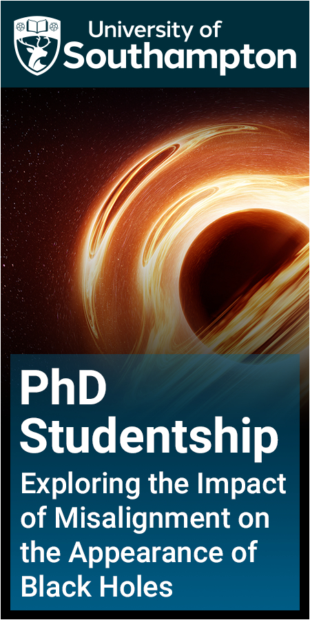 PhD Studentship: Exploring the Impact of Misalignment on the Appearance of Black Holes