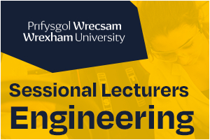 Wrexham University - Sessional Lecturers – Engineering (Flying Faculty – China)