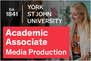 York St John University - Academic Associate in Media Production