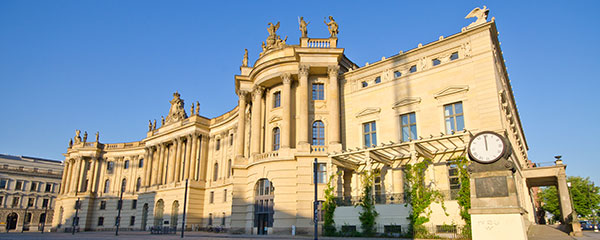 The German Research Landscape - An image of the old university building in Berlin, Germany