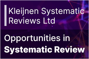 Kleijnen Systematic Reviews Ltd