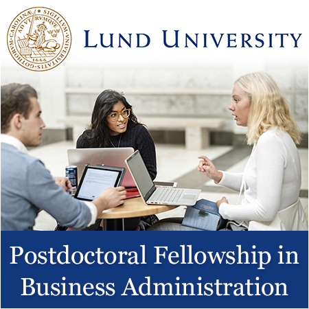 Postdoctoral Fellowship in Business Administration