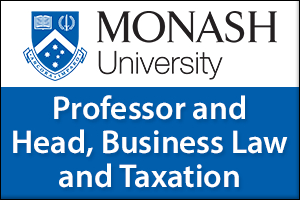 Professor and Head – Business Law and Taxation