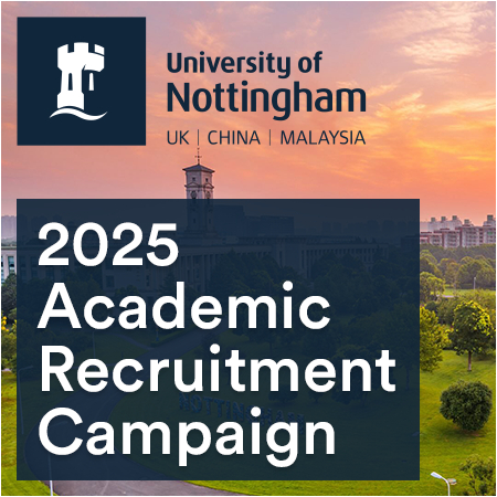 University of Nottingham Ningbo China - Vacancies at the University of Nottingham Ningbo